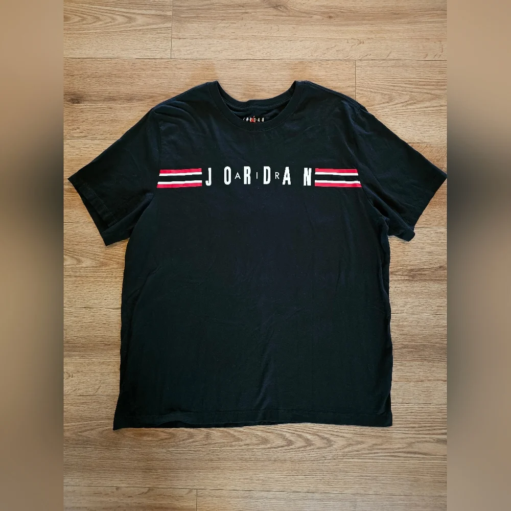 Jordan Black T-Shirt for Men, Size XXL